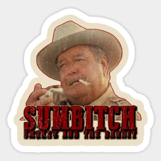 Retro Vintage Sumbitch Sticker